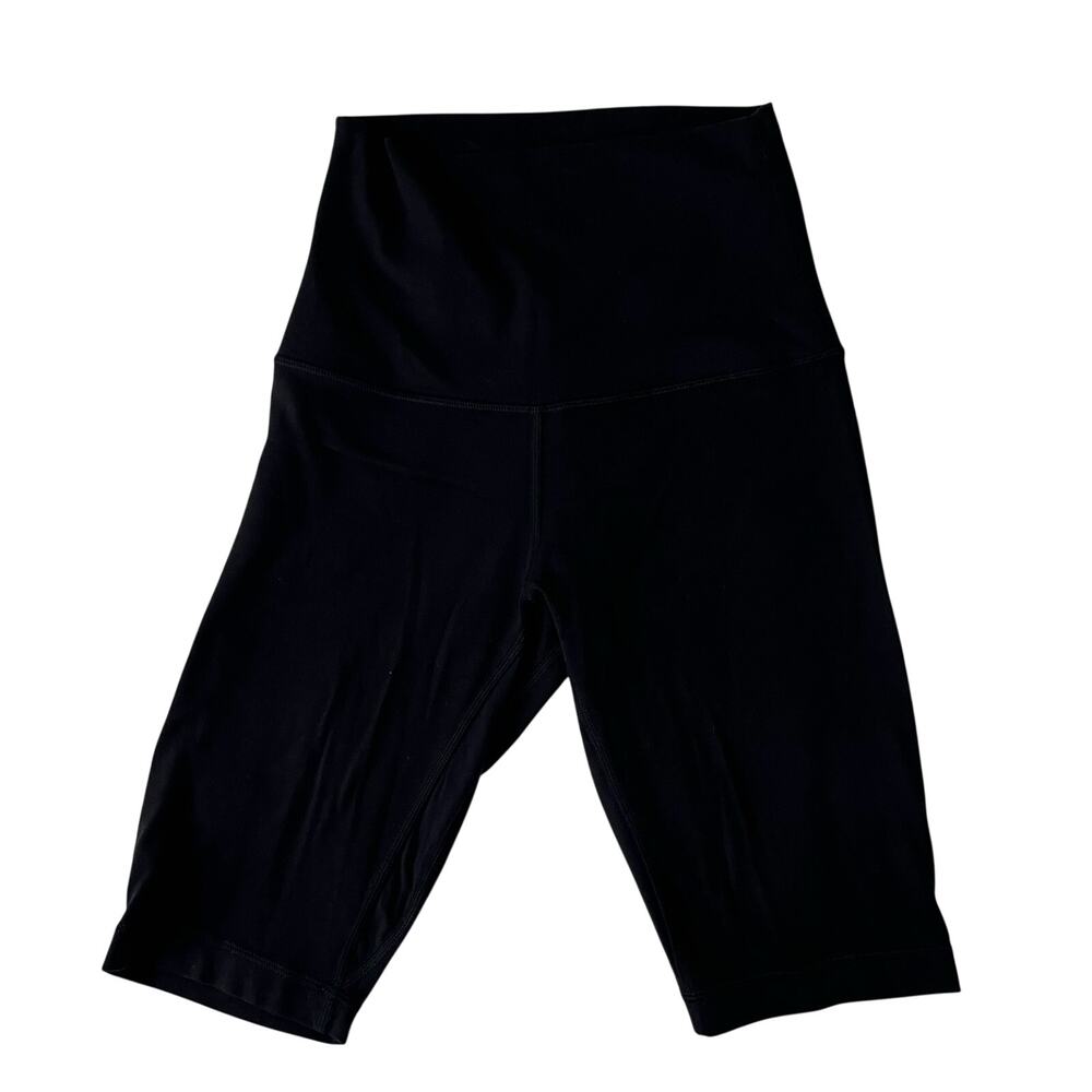 Lululemon Align Super High Rise Short 10" Black Side 4 Yoga Gym Workout Active - Picture 4 of 9